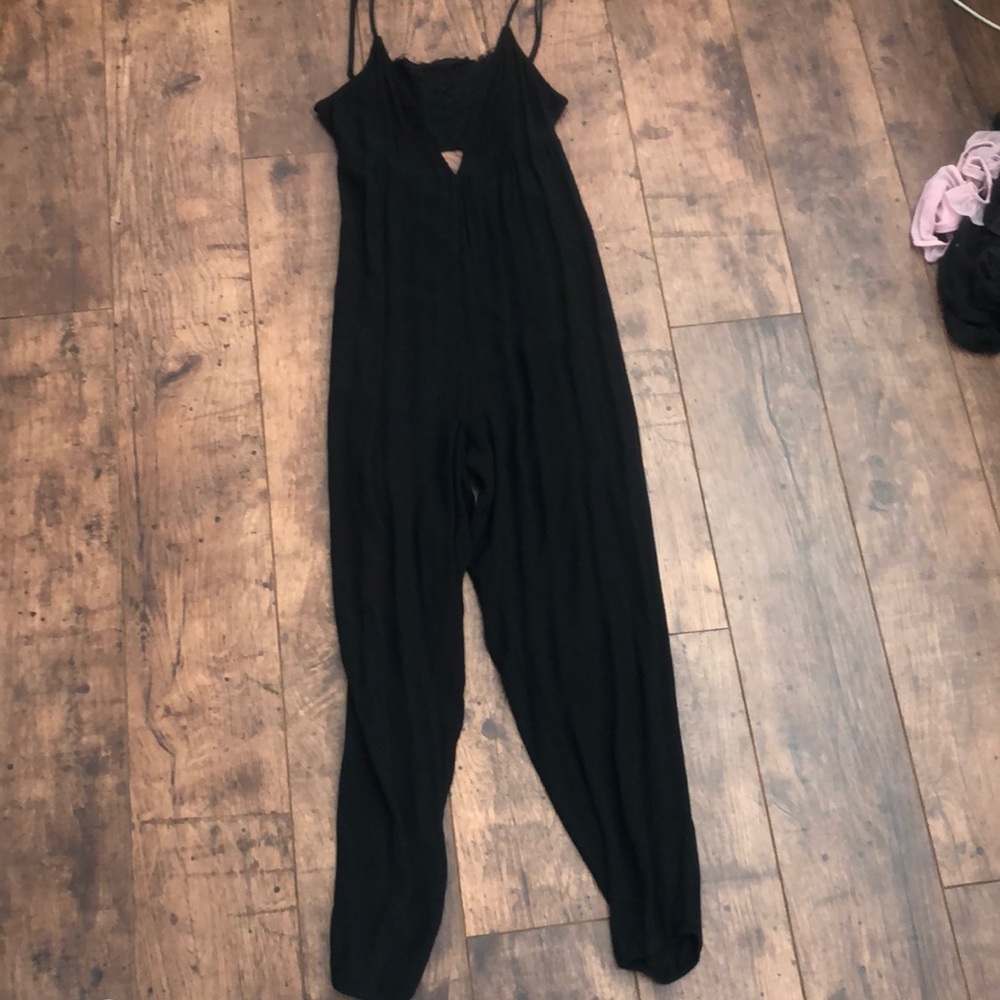 Black lace jumpsuit